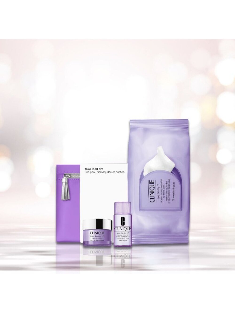 Clinique Take It All Off Makeup Remover Set